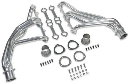 FLOWTECH LONG TUBE HEADERS,3",CERAMIC,1.5" TUBES,283-400 V8,1975-1987 C10 PICKUP - Image 1 of 1