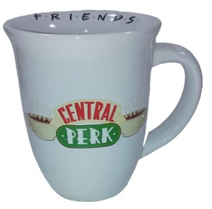 Friends Kaffeebecher Central Perk 16oz 473ml breiter Rand weiß Keramik unverpackt sehr guter Zustand - Bild 1 von 11