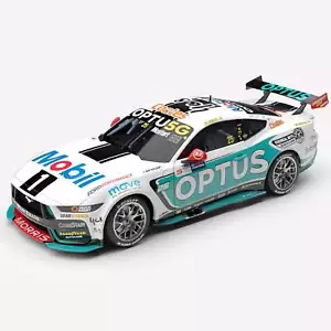 1:18 Mobil 1 Optus Racing #25 Ford Mustang GT - 2024 Perth SuperSprint Race 9 Wi - Picture 1 of 1
