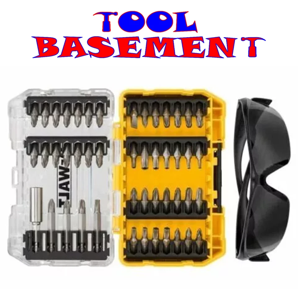 DEWALT DEWDT70703QZ DT70703 Screwdriving Set, 47 Piece + Safety Glasses - Image 1 of 1