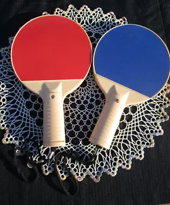 Set of 2 PING PONG PADDLES ONLY for SDW Games TV Virtual Ping Pong - Picture 1 of 12