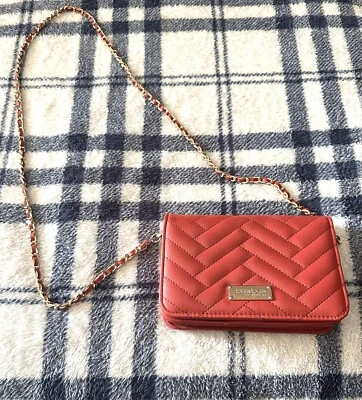 New BeBe Los Angeles Red Crossbody Purse Over the Shoulder. - Image 1 of 4