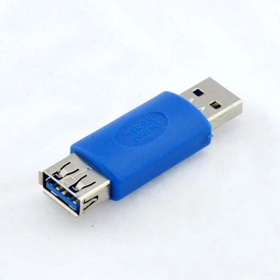 High Speed USB 3.0 Type A Male to Male A/A M/F Plug Jack Adapter Connector New - Image 1 of 4