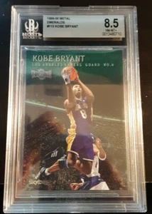 Skybox Metal Kobe Bryant 1999-00 verde esmeralda # 115 - BGS 8,5+ - Imagen 1 de 2