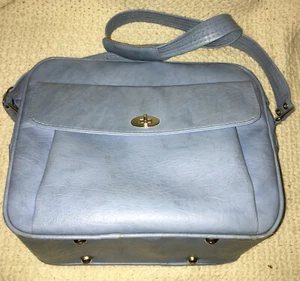 Samsonite Profile shoulder bag carry-on, light blue - Picture 1 of 10