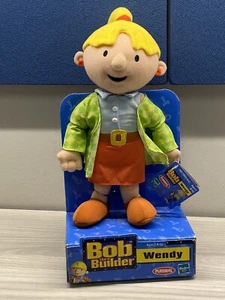 Hasbro Bob The Builder Wendy Plush Doll 11" Tall (2001) - Picture 1 of 7