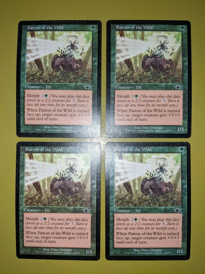 Patron of the Wild x4 Legions 4x Playset Magic the Gathering MTG - Image 1 of 1