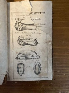 1802 Frugal Housewife; Complete Woman Cook; as is - Picture 1 of 7