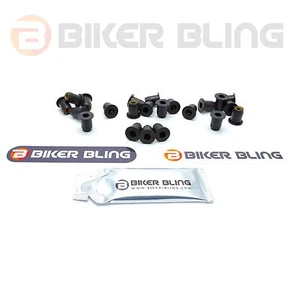 40x M5 BMW replacement screen fairing rubber well nuts rawl plugs grommets - Picture 1 of 1