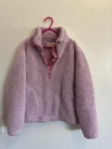 Crewcuts Girls Fleece Size 8 Lilac - Picture 1 of 4