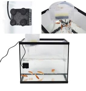 Small Aquarium Internal Filter & Water Pump Silent NANO HANG ON BACK Fish Tank
