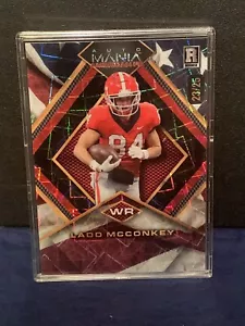 Comodín Ladd McConkey 2024 American FB National exclusivo novato 23/25 Georgia - Imagen 1 de 1
