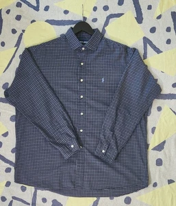 Camisa Polo de Golf Ralph Lauren De Colección Con Botones Manga Larga Westerton Algodón XL - Imagen 1 de 17