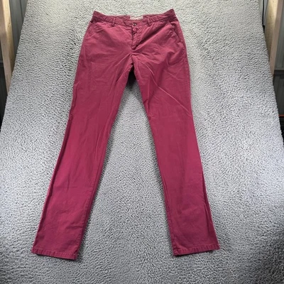 Etro Chino Pants Mens 34x36 Pink Cotton Stretch Slim Fit Made Italy - Image 1 of 4