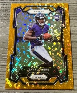 2023 Panini Prizm - Rookies Zay Flowers #307 Disco Prizm (RC) - Bild 1 von 2