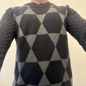 diesel black gold wool sweater mens XL - Picture 1 of 5