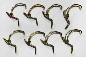 8 x Klammern Clips Filter Porsche 911 - Weber IDA IDT IDS Zenith TIN 40 Vergaser - Picture 1 of 8