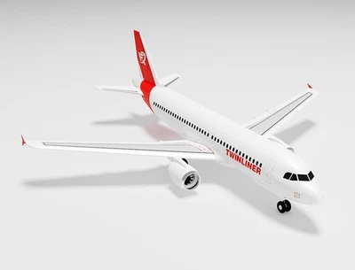 XFLY Twinliner Commercial Airliner (1010mm) ARTF (no Tx/Rx/Batt/Cgr) EDF RC Jet - Image 1 of 4