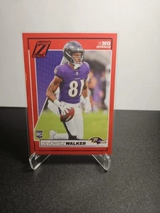 2024 Panini Zenith Devontez Walker No Huddle Red #128 Ravens - Picture 1 of 2