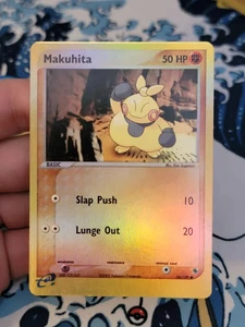 Pokemon EX Ruby & Sapphire Set Makuhita REVERSE HOLO  56/109 LP - Picture 1 of 3