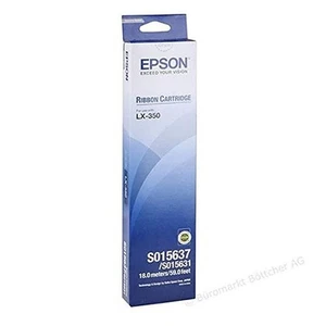 Epson C13S015637 Ink Cartridge for LX350/LX300, Black, Genuine 1 Black - Photo 1/9