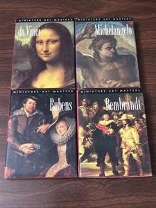 LOT OF 4 MINIATURE ART MASTERS BOOKS~EUC - Picture 1 of 6