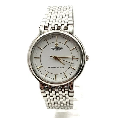 VALENTINO ROLETA White Quartz Wristwatch Authentic - Image 1 of 4