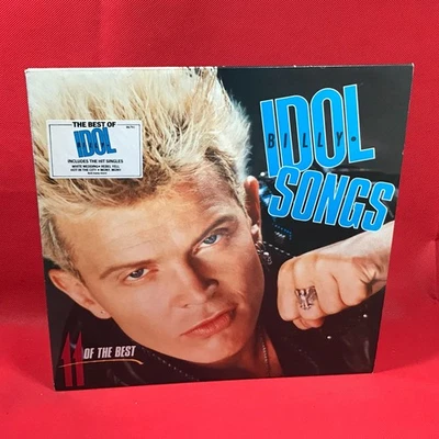 BILLY IDOL Idol Songs 1988 UK vinyl LP + INNER best of greatest hits C - Image 1 of 4