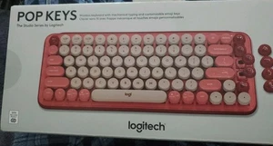 Logitech POP Keys Wireless Mechanical Emoji Keyboard - Heartbreaker - Picture 1 of 3