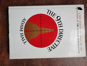 The 9th Directive Spy Novel Adam Hall Vtg HC DJ 1966 - Foto 1 di 4
