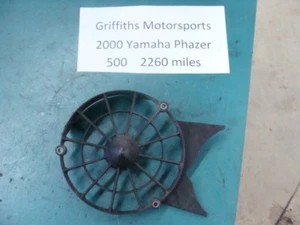 00 2000 99 01 YAMAHA Phazer 500 deluxe cooling fan grill guard shield 485 87 85 - Picture 1 of 5
