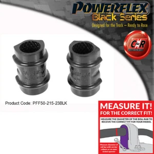 Powerflex Black Roll Bar Bushes 23mm For Peugeot 205 & 309 Gti PFF50-215-23BLK - Picture 1 of 11