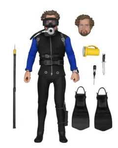 Matt Hooper Shark Cage Jaws 1975 Der Weisse Hai 8" 20 cm Clothed Figur NECA - Bild 1 von 15
