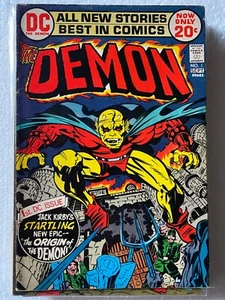 THE DEMON #1 (1972) VF/NM to NM- 1st Demon Appearance & Origin + JACK KIRBY ALL - Picture 1 of 12