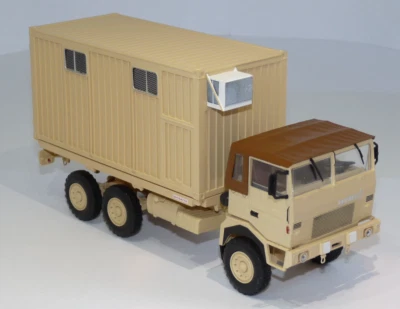 Berliet GBD 6X6 (1953) modelo clássico de caminhão francês fundido Hachette escala 1:43 - Imagem 1 de 4