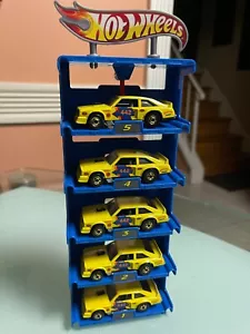 THE FLAT-LINERS! 5 NEAR MINT HW HOT ONES GOLD WH. OLDS "442 FLAT OUT" no rack - Picture 1 of 17