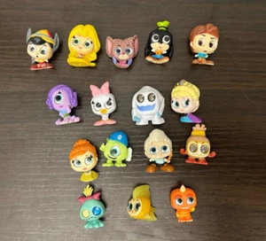 Disney Doorables Series Lot of 16 Frozen, Monster Inc., Pinocchio series lot - Picture 1 of 2