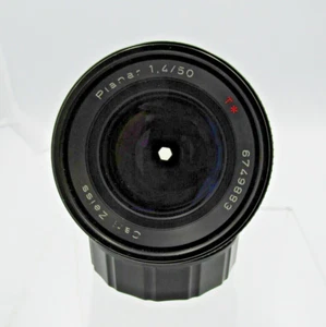 Zeiss C/Y 50mm F/1.4 Planar T* Lens for Contax / Yashica READ #T-6749883 - Picture 1 of 6