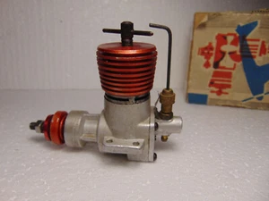Compression MK 12 V 2.5cc Airplane Model c/l Engine Russia B Diesel Webra Mach 1 - Picture 1 of 12