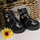 1/3 SD BJD Shoes PU Leather Boots Thick Sole Rivet Deco Black/White/Brown AOD DZ