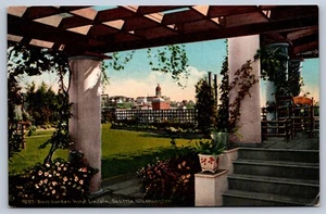 Postal Seattle Washington Hotel Lincoln Roof Garden - Imagen 1 de 2