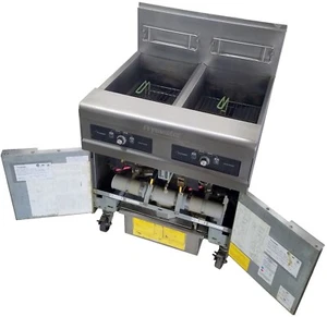 Frymaster FPPH255-SC High Efficiency Commercial Gas Fryer 2x Vats w/Filtration - Picture 1 of 12