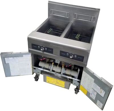 Frymaster FPPH255-SC High Efficiency Commercial Gas Fryer 2x Vats w/Filtration - Image 1 of 4