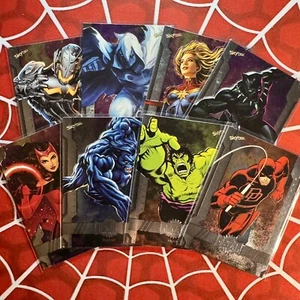 2024 Marvel Metal Universe Avengers - Complete Base Set- Low Series - 1-100 - Picture 1 of 3