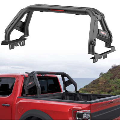 Truck Bed Chase Rack Roll Bar For 2015-25 Chevy Colorado & Toyota Tacoma 2005-25 Foto 1 de 4