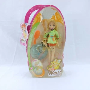 Mattel Winx Club 2007 Regenschirm Spring Showers Stella Puppe! NOOB - Bild 1 von 14