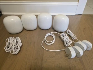 Nest Wifi Pro mit Wi-Fi 6E (vier Stück) - RIESIGER RABATT - Bild 1 von 4
