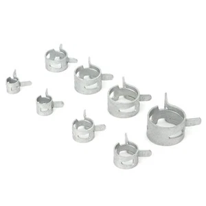 160Pcs Hose Clamps Spring Clip For Fuel Petrol Pipe - Picture 1 of 12