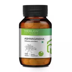 Ashwagandha Tablets (Indian ginseng) Withania somnifera, 500mg x 120 Tablets - Bild 1 von 6