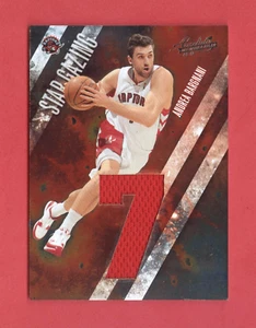 2009-10 ABSOLUTE Andrea Bargnani SSP STAR GAZING JERSEY FOIL CARD #33 #'ed 03/25 - Picture 1 of 2